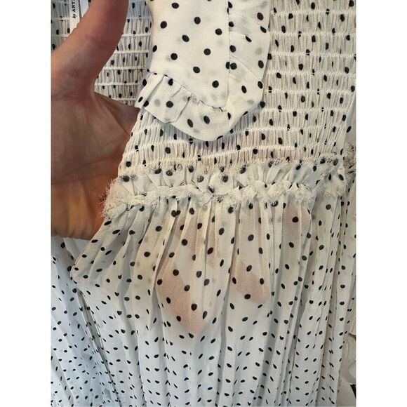 By Anthropologie Long-Sleeve Smocked Tiered Maxi Dress - Picture 8 of 11